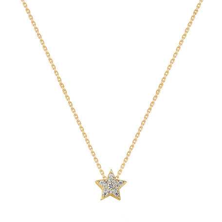 Diamond pendant Bright Star