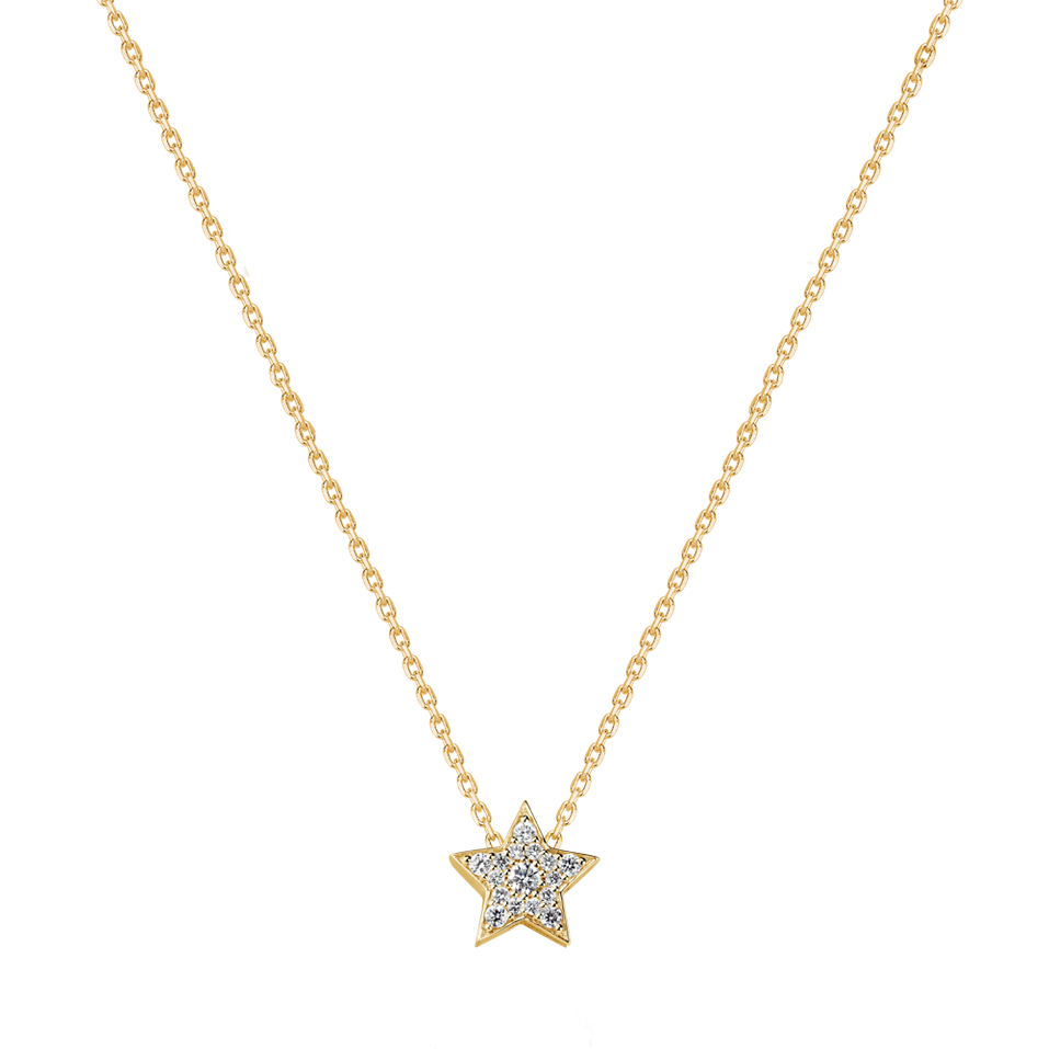 Diamond pendant Bright Star