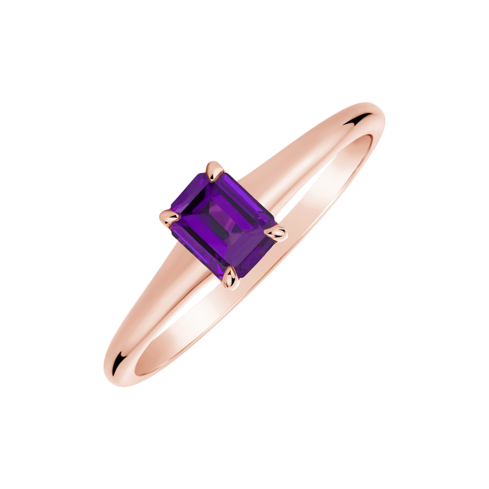 Ring with Amethyst Domante