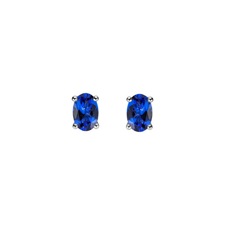 Earrings with Tanzanite Mystic Abyss