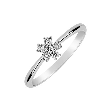 Diamond ring Miracle Flower