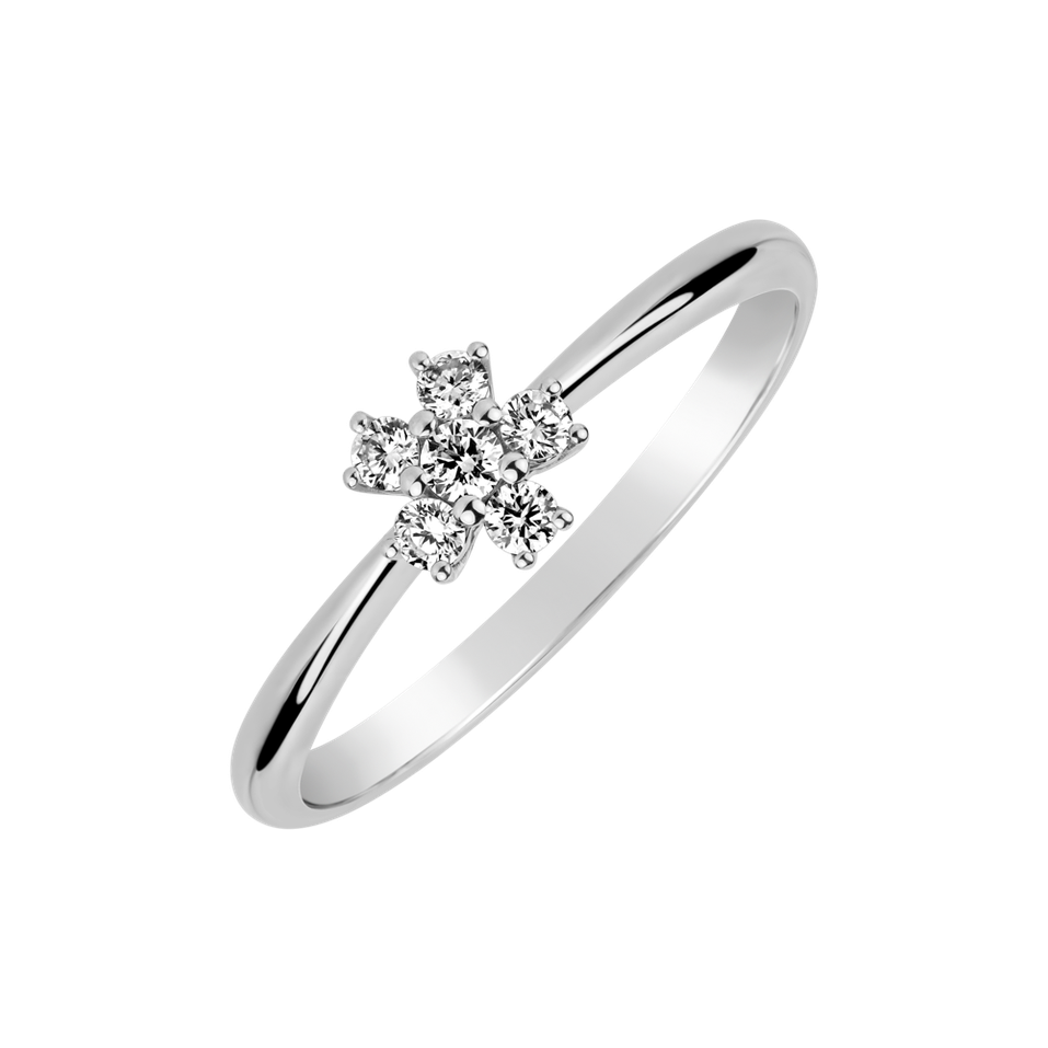 Diamond ring Miracle Flower