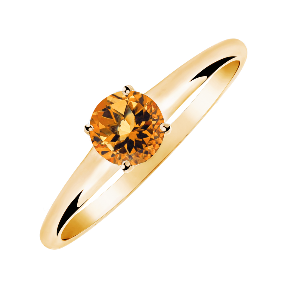 Ring with Citrine Sweet Bliss