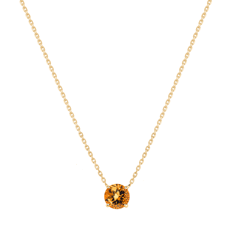 Necklace with Citrine Thalassali