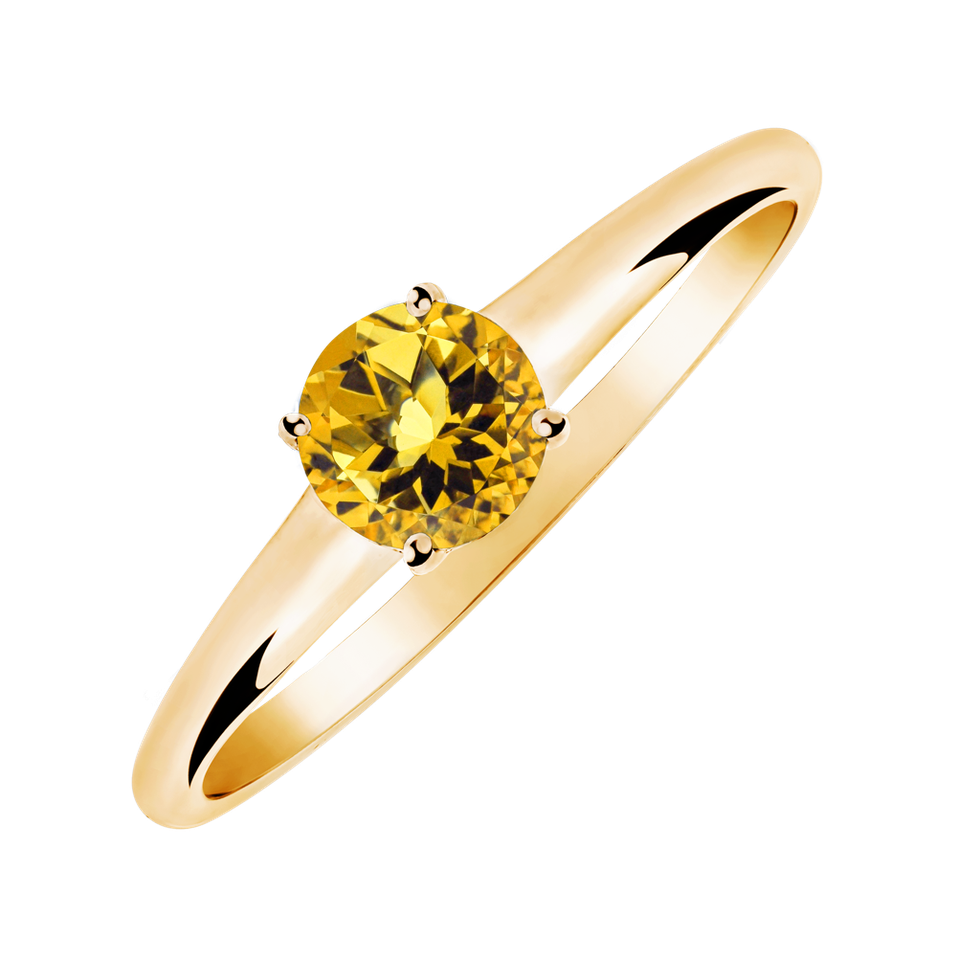 Ring with Citrine Sweet Bliss