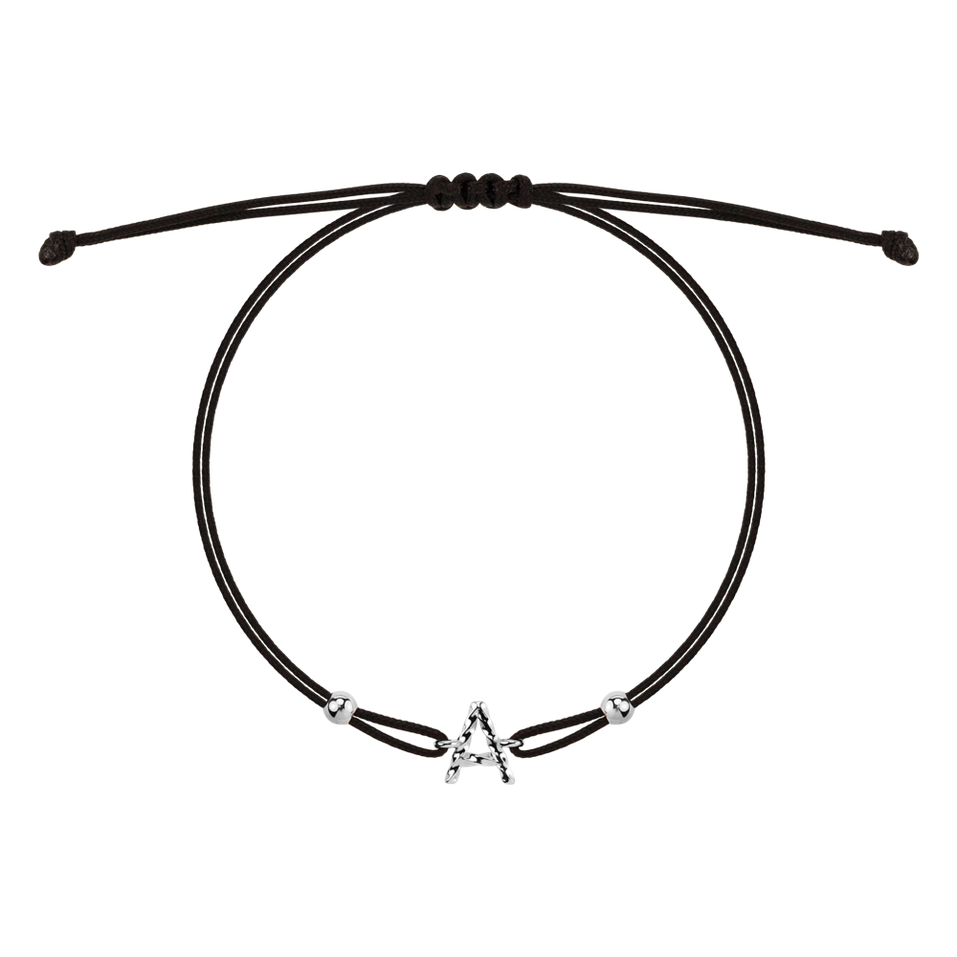 Bracelet Spiral Alphabeth A