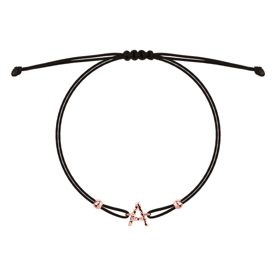 Bracelet Spiral Alphabeth A