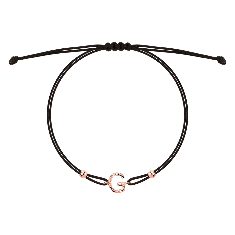 Bracelet Spiral Alphabeth G