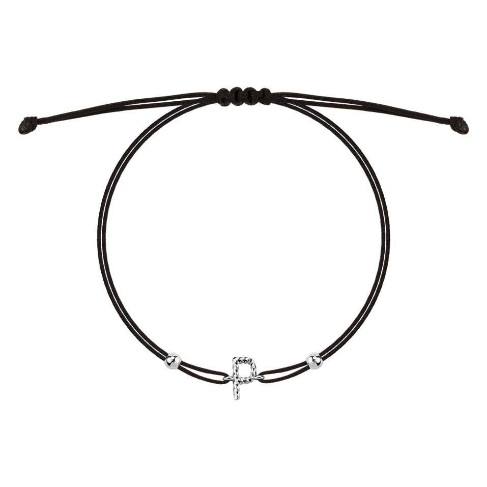 Bracelet Spiral Alphabeth P