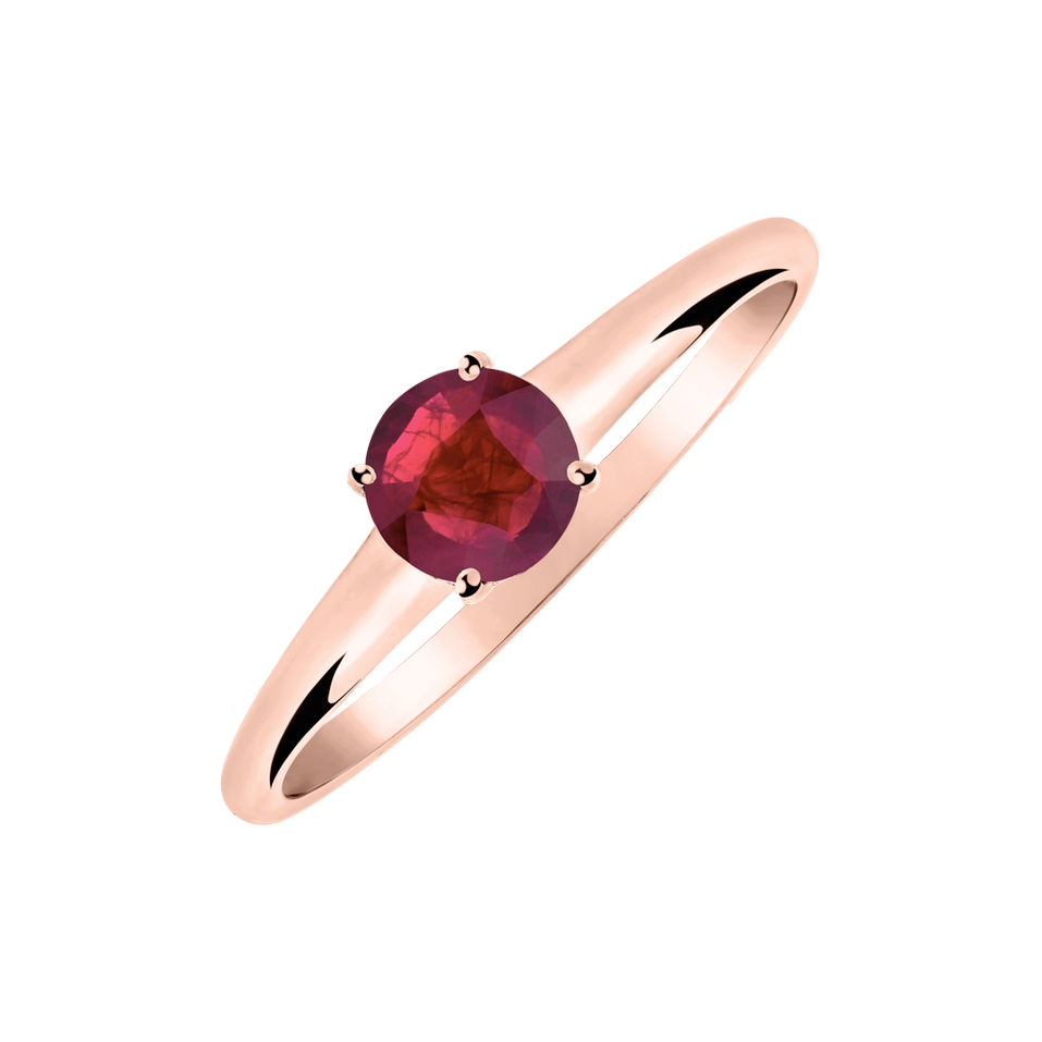 Ring with Ruby Dorothy