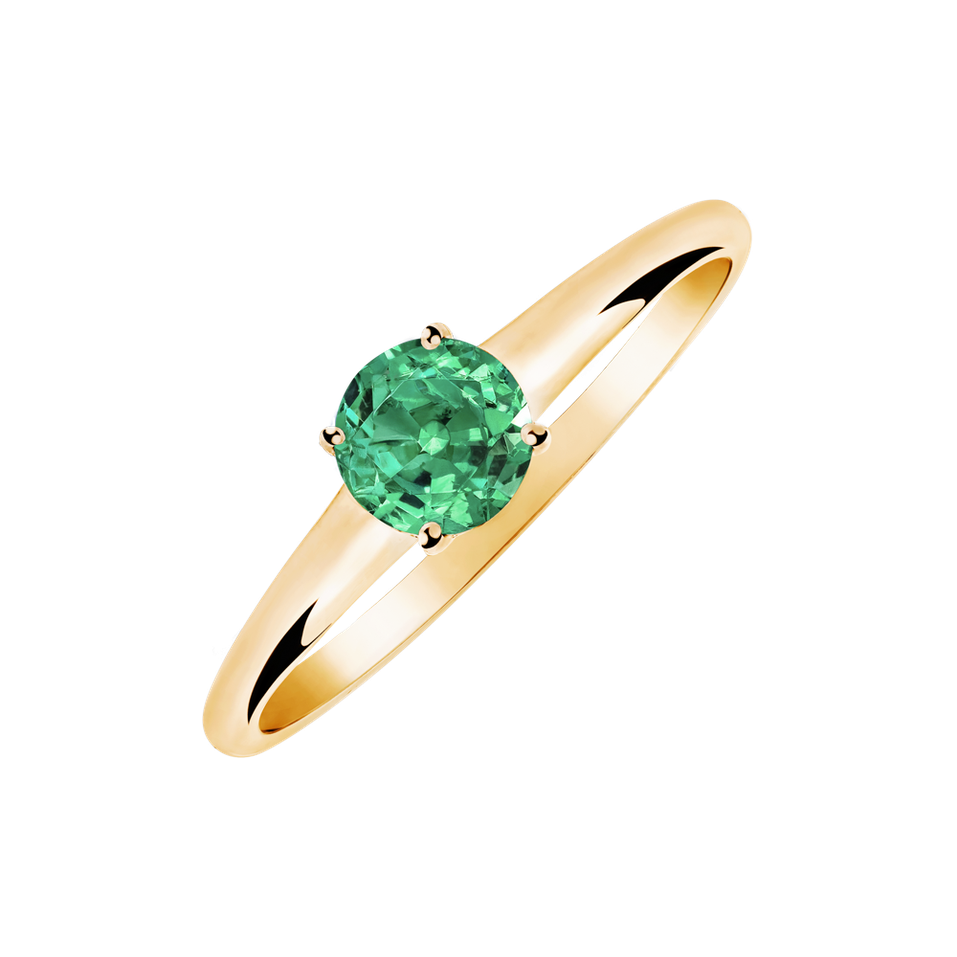 Ring with Emerald Dorothy