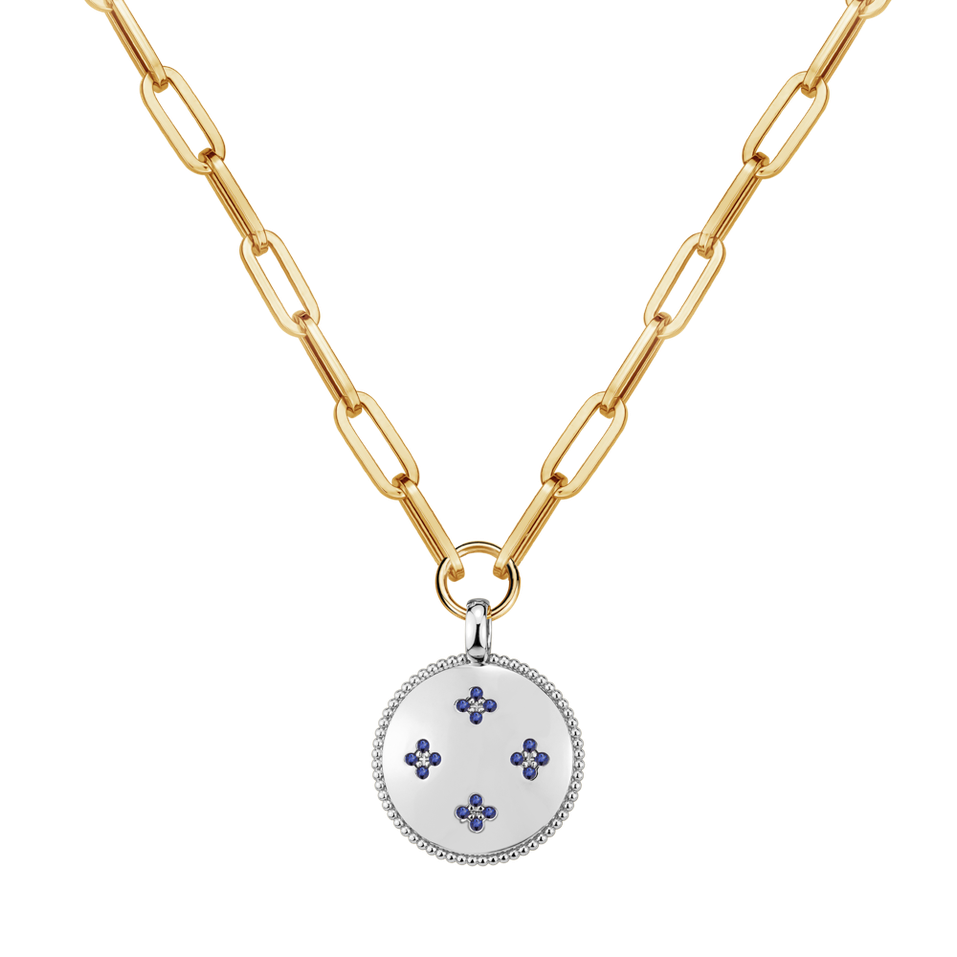 Necklace with Sapphire Lavinia