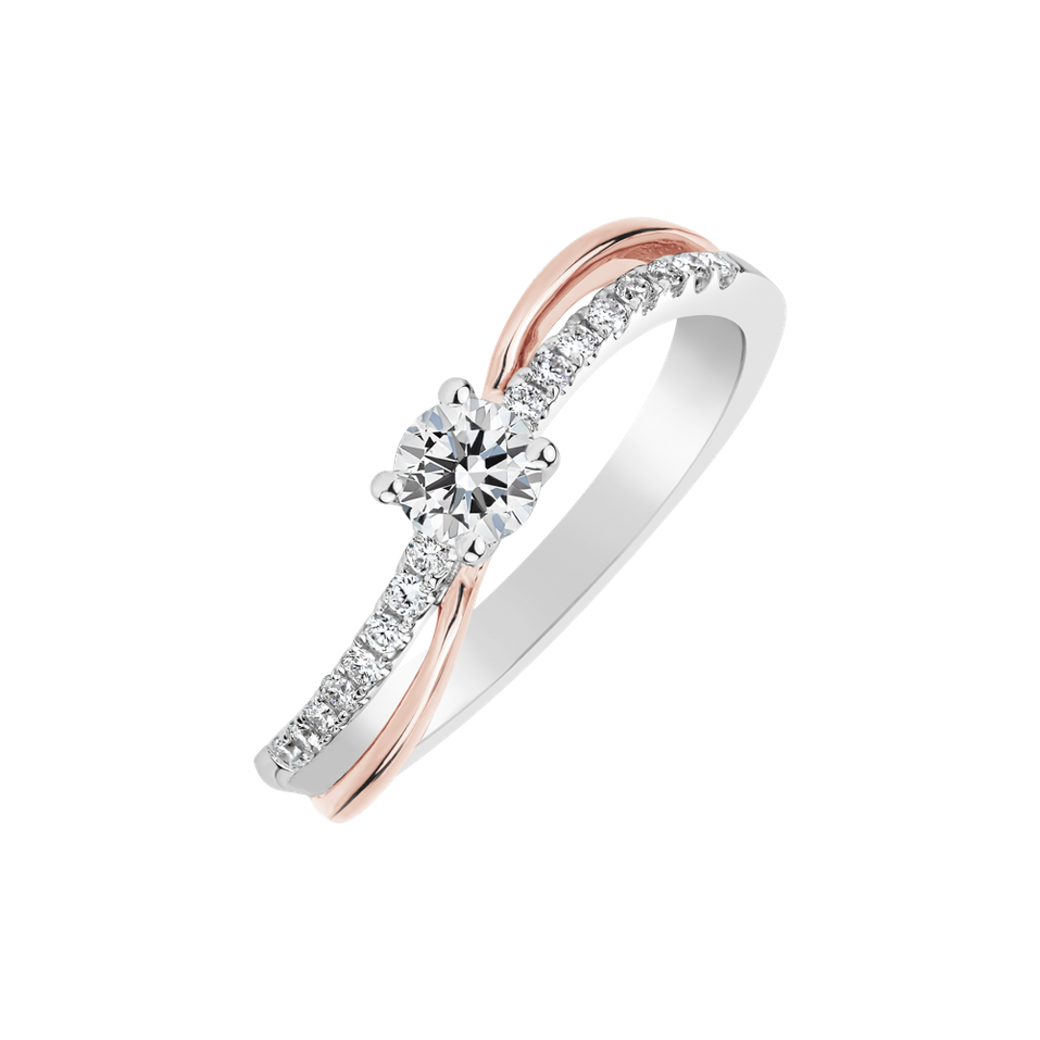 Diamond ring Aline