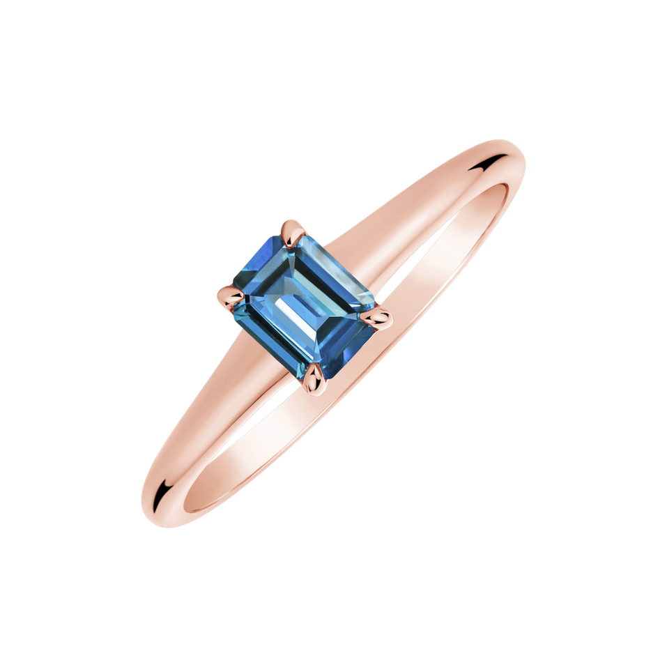 Ring with Topaz Domante