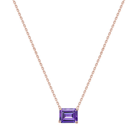 Necklace with Amethyst Corinne