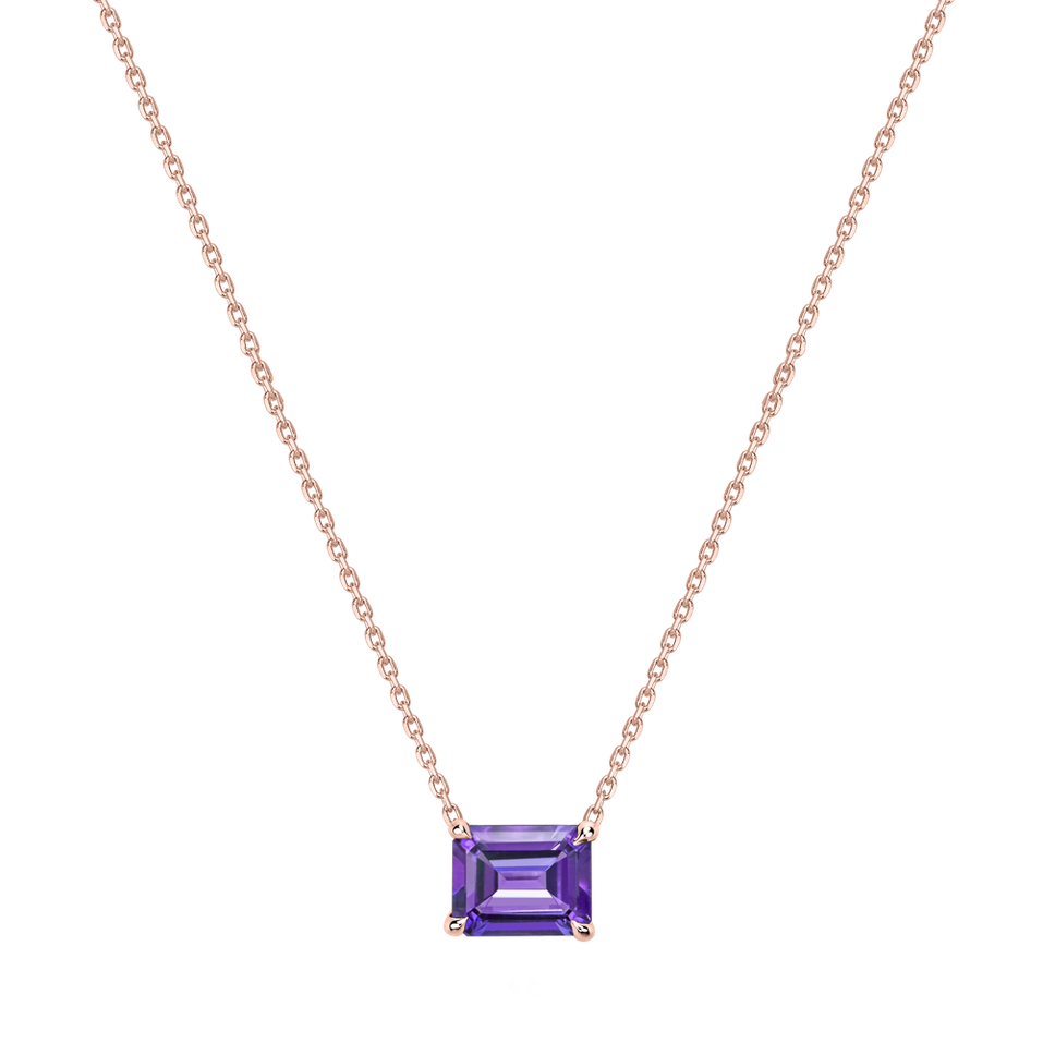 Necklace with Amethyst Corinne