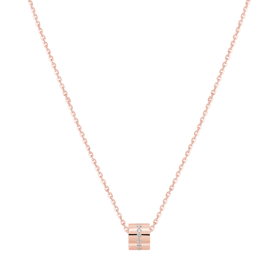 Diamond necklace Line of Clarity