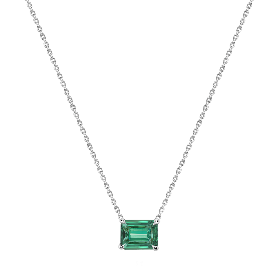 Necklace with Emerald Corinne