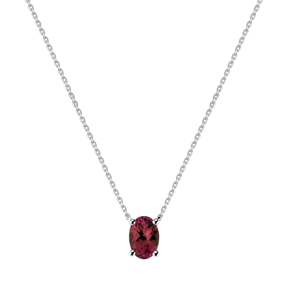 Necklace with Ruby Mystic Depth