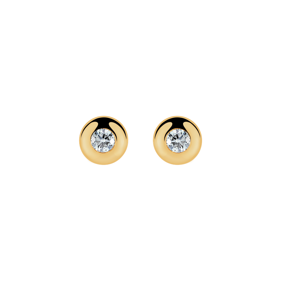 Diamond earrings Noble Dots