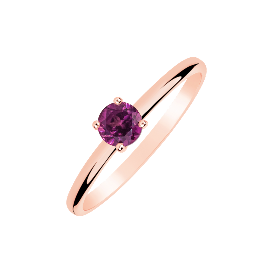 Ring with Rhodolite Sweet Love