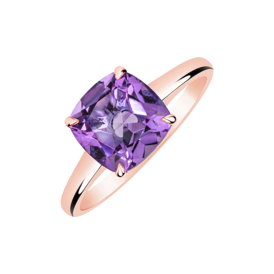 Ring with Amethyst Araminta