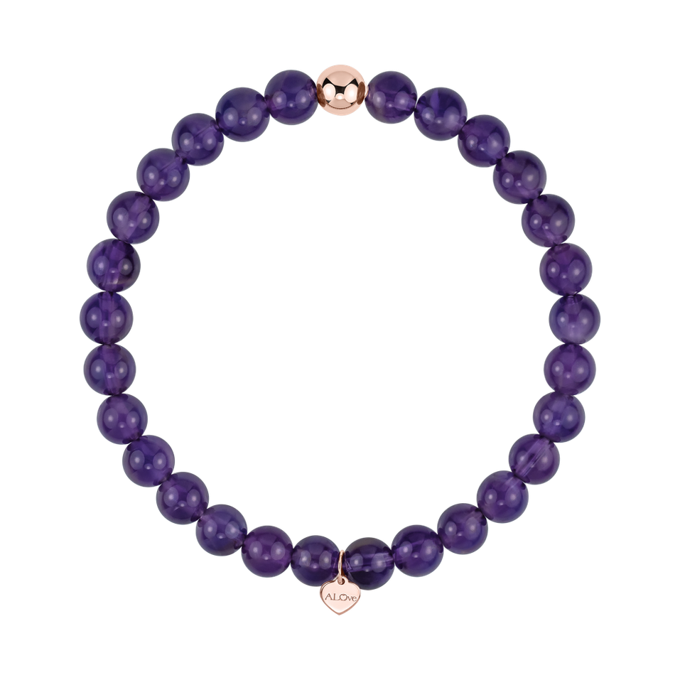 Bracelet with Amethyst Fancy Beauty