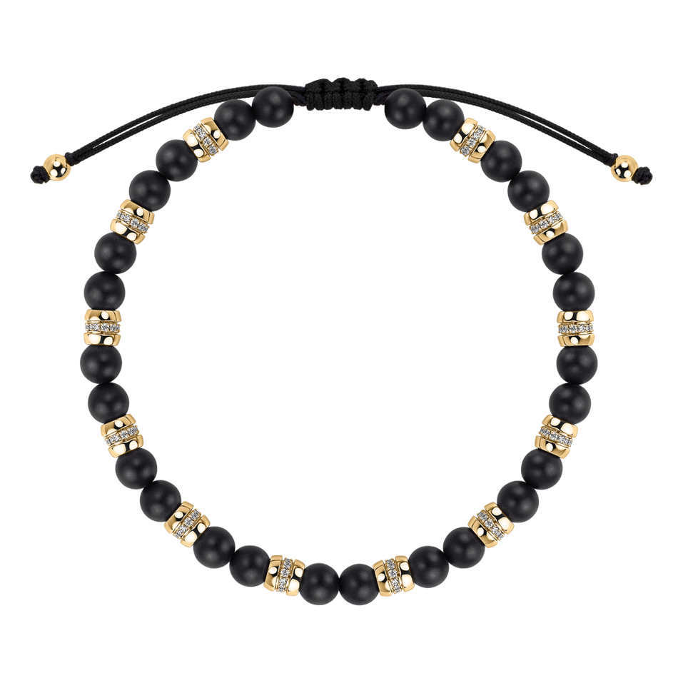 Diamond bracelet with Agates Noctrelis