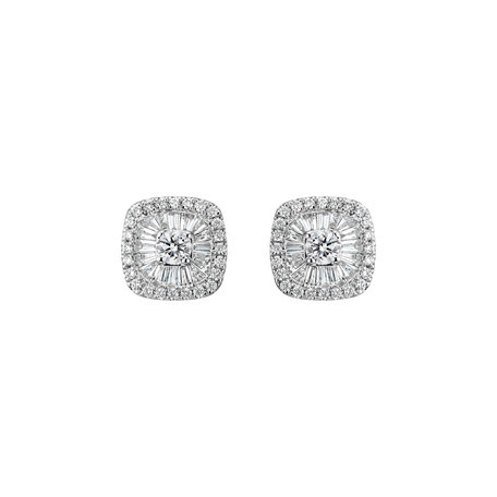 Diamond earrings Lunaris