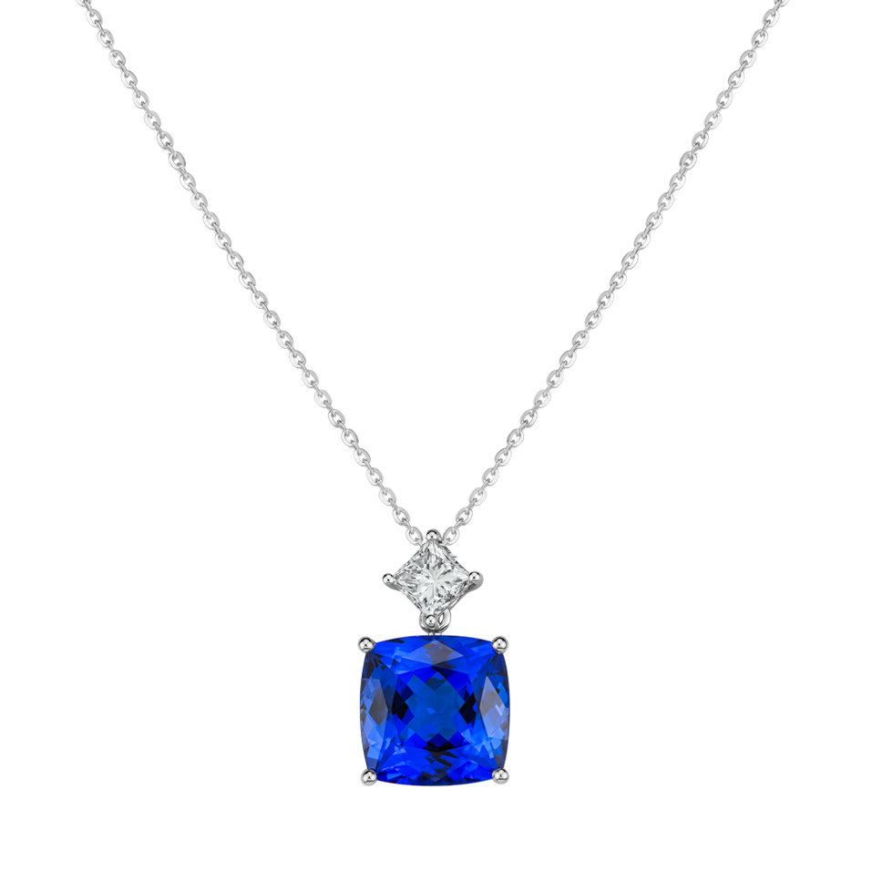 Diamond necklace with Tanzanite Orion Ash