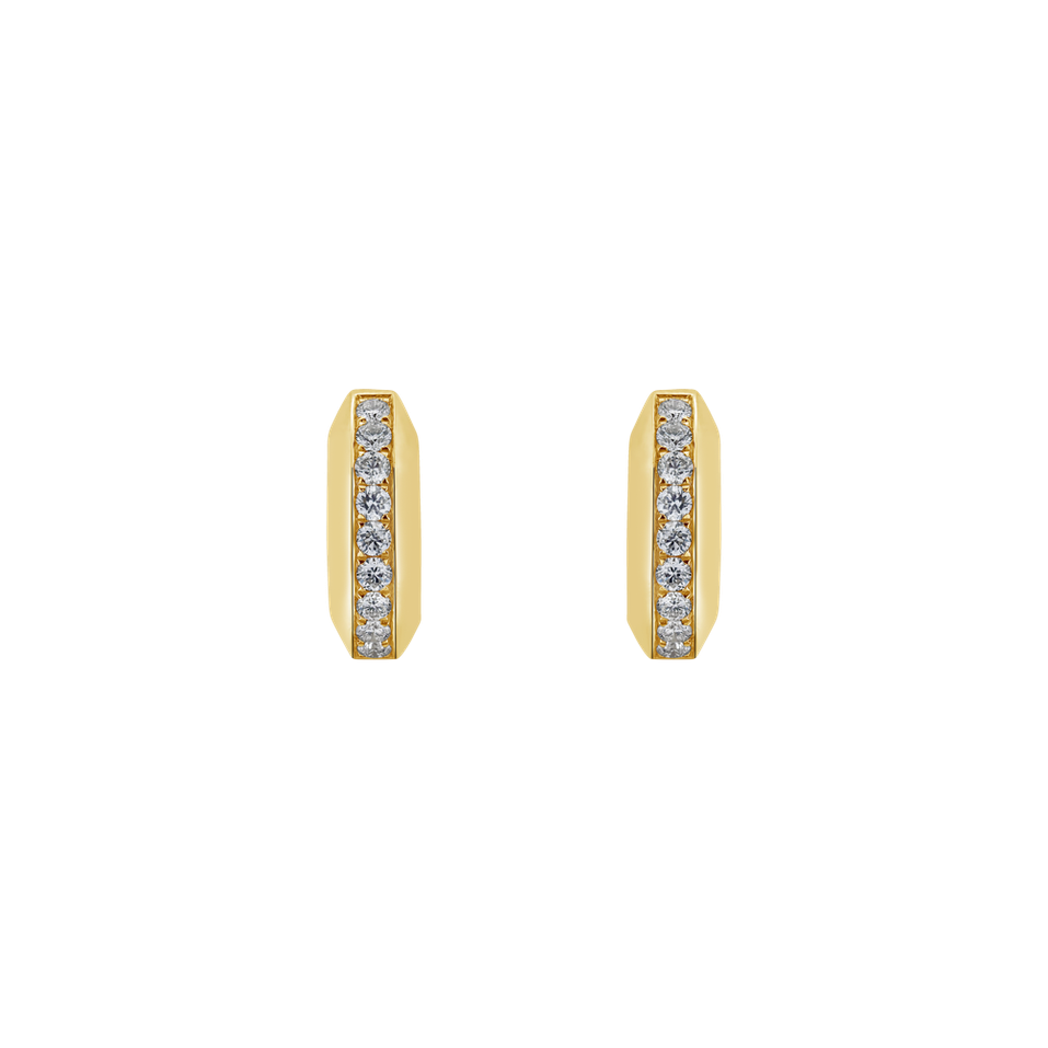 Diamond earrings The Edge Circles