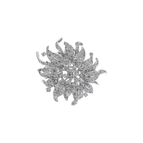 Diamond brooch Calla Lily