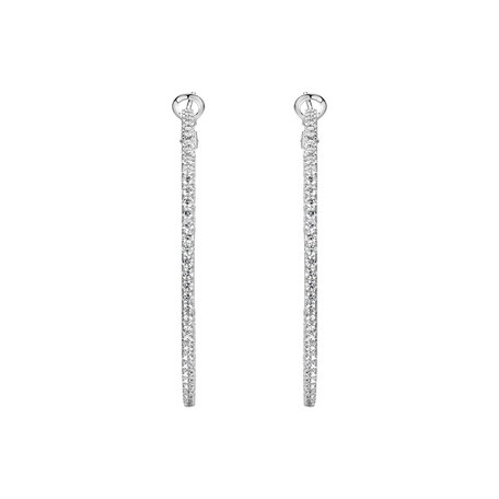 Diamond earrings Glossy Rain