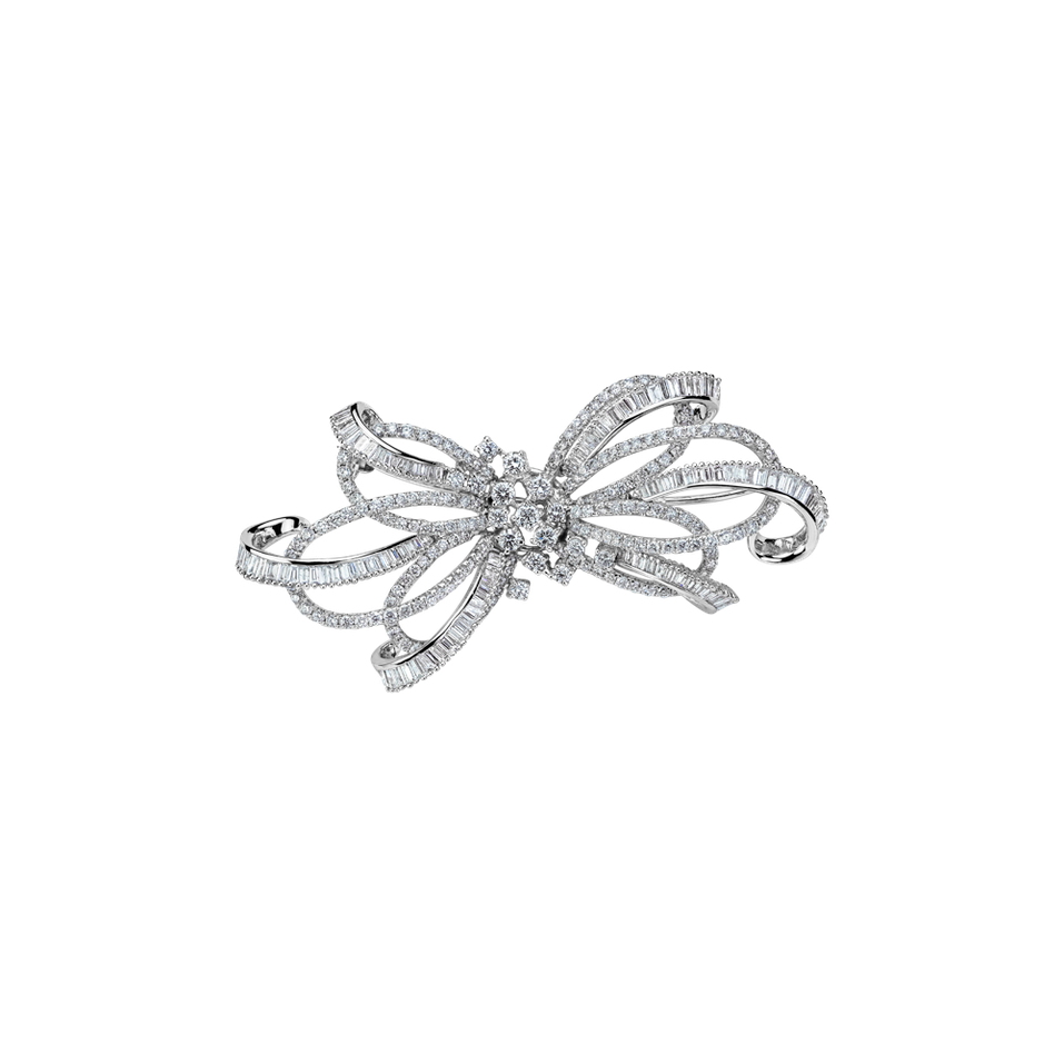 Diamond brooch Marlana