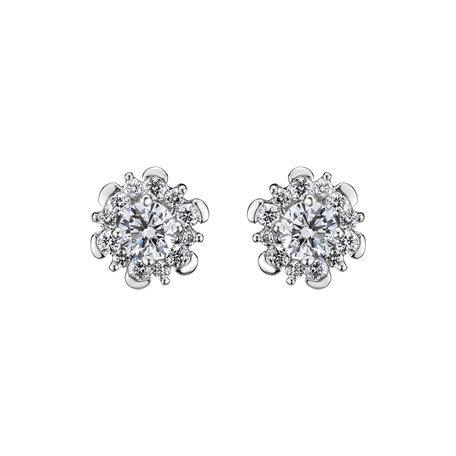 Diamond earrings Crystal Breeze