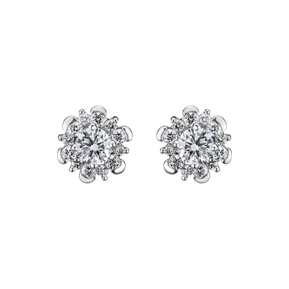 Diamond earrings Crystal Breeze