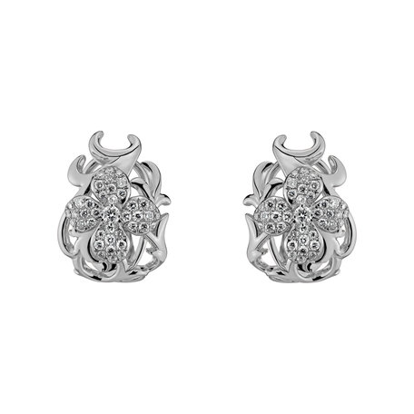 Diamond earrings Escimo