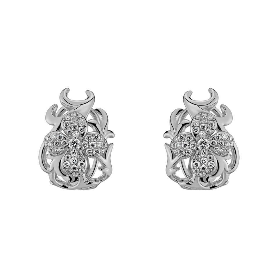 Diamond earrings Escimo