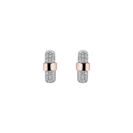 Diamond earrings Chrétien