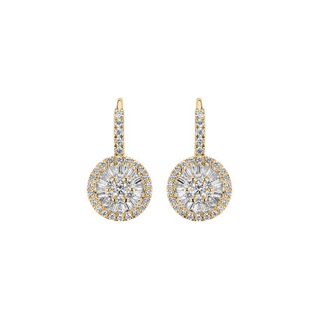 Diamond earrings Sunlight