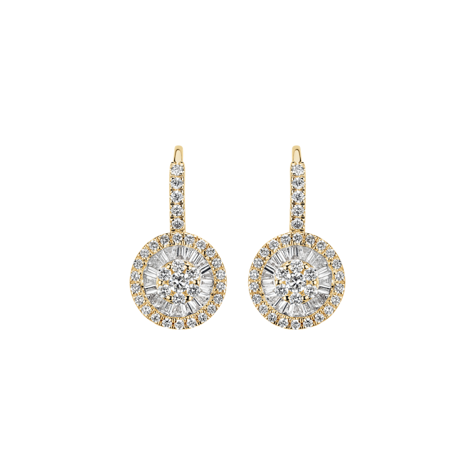 Diamond earrings Sunlight