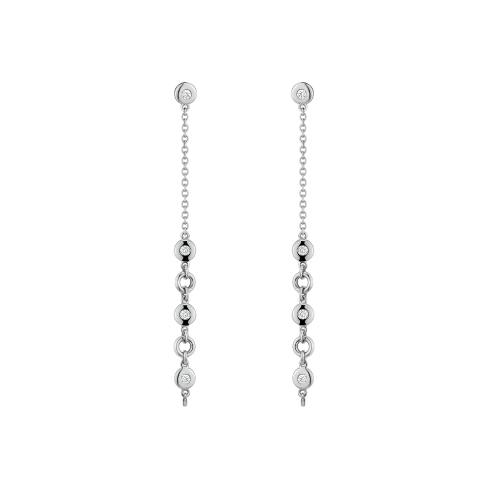 Diamond earrings Endless Waterfall