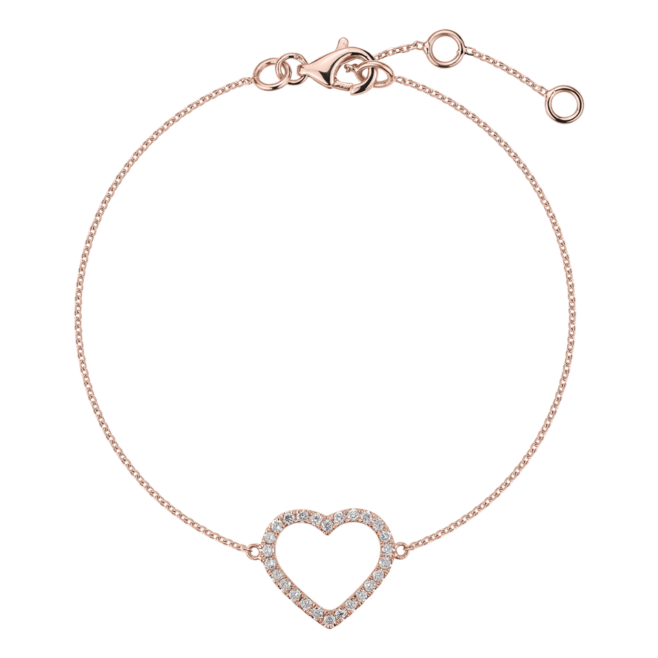 Diamond bracelet Heartglow