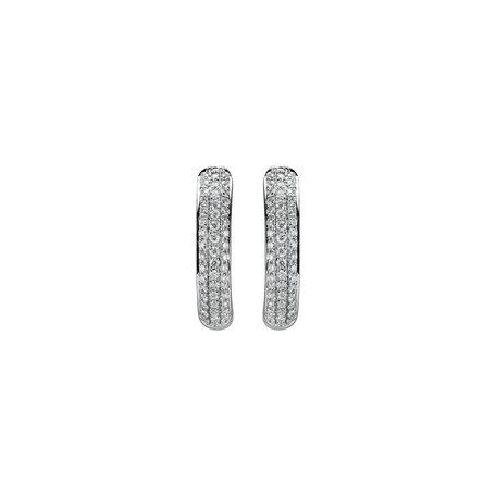 Diamond earrings Eternity Melody