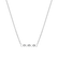Diamond necklace Long Glossy Dots2