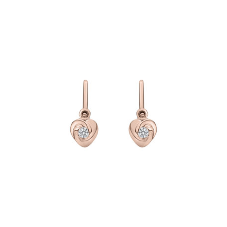 Children's diamond earrings Valencia