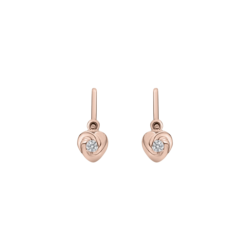 Children's diamond earrings Valencia