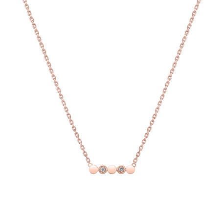 Diamond necklace Glossy Dots