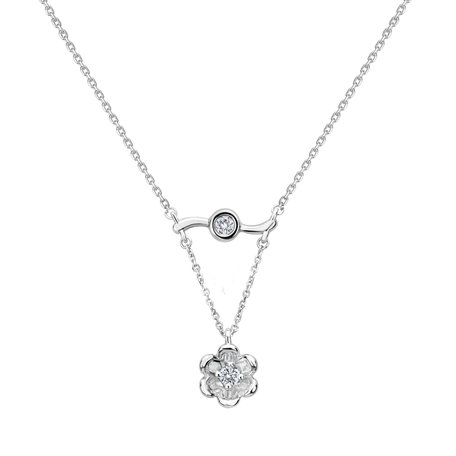 Diamond necklace Starlit Lily