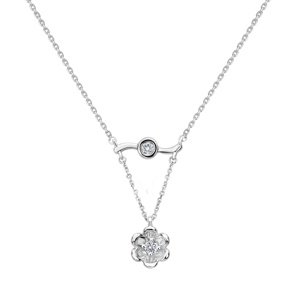 Diamond necklace Starlit Lily